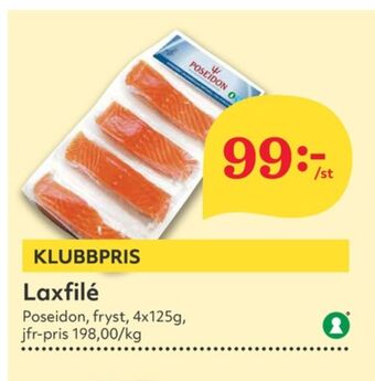 Hemköp Poseidon laxfilé erbjuda