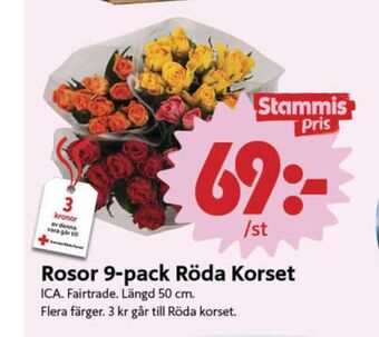 ICA Nära Ica blommor erbjuda