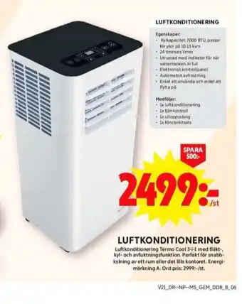 ICA Maxi Weber aircondition erbjuda