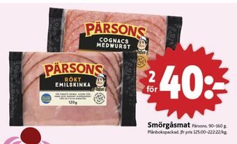 ICA Nära Pärsons skinka erbjuda