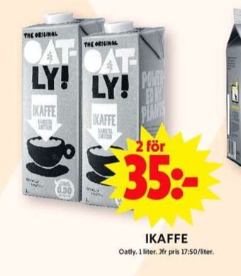 ICA Maxi Oatly ikaffe havredryck erbjuda
