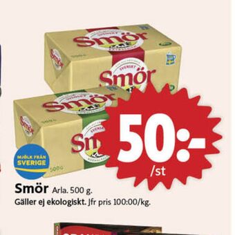ICA Nära Svenskt smör erbjuda