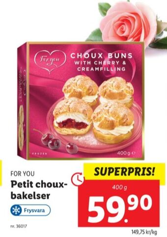 Lidl For you kakor erbjuda