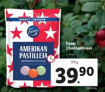 Lidl Amerikanska pasriller godispåsar erbjuda