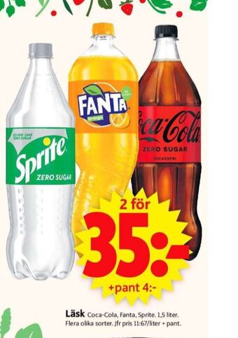 ICA Supermarket Sprite läskedryck erbjuda