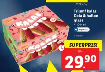 Lidl Kalas glasspinnar erbjuda