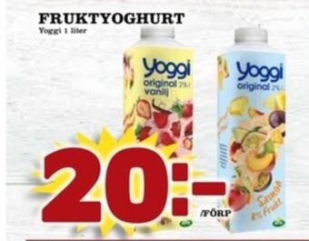 Matdax Yoggi yoghurt erbjuda