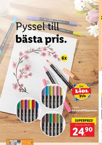 Lidl Crelando pennor erbjuda