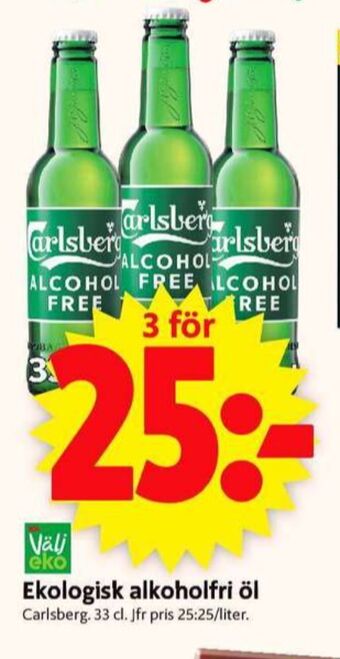 ICA Supermarket Carlsberg öl erbjuda