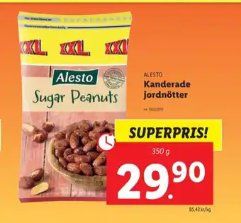 Lidl Alesto jordnötter erbjuda