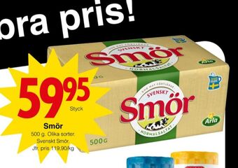 Matöppet Svenskt smör erbjuda