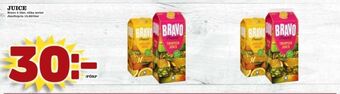Matdax Bravo juice erbjuda