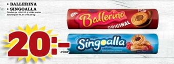 Matdax Ballerina kaffekex erbjuda