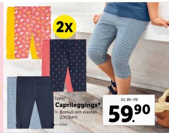 Lidl Lupilu leggings erbjuda