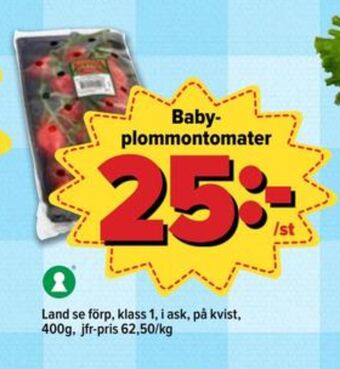 Östenssons Azura plommontomater erbjuda