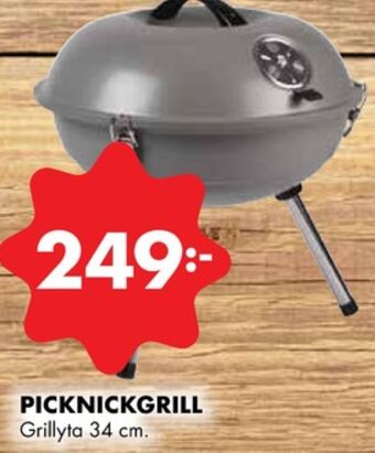 ÖoB X-shot klotgrill erbjuda