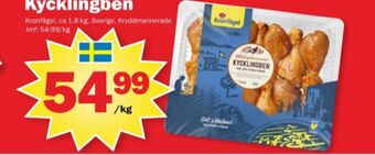 Pekås Kronfågel kycklingben erbjuda
