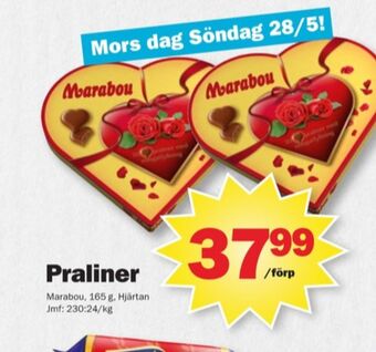 Pekås Hjärtan chokladask erbjuda