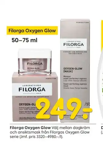 Rusta Filorga ansiktskräm erbjuda