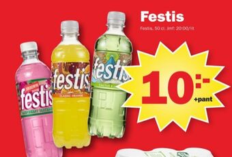 Pekås Festis stilldrink erbjuda