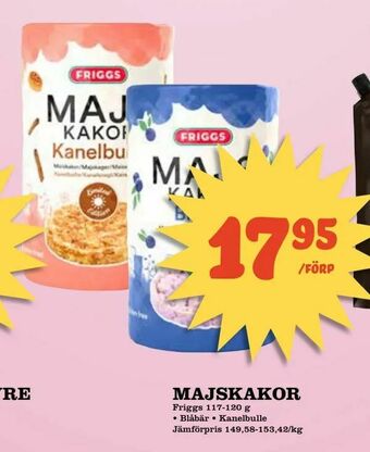 Bonum Matmarknad Majskakor erbjuda