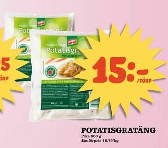 Bonum Matmarknad Potatisgratäng erbjuda