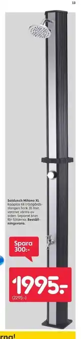 Bestway utedusch