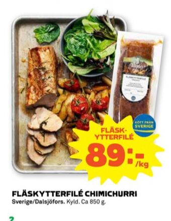 Stora Coop Dalsjöfors fläskytterfilé erbjuda