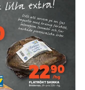 Stora Coop Bröderna nilsson skinka erbjuda