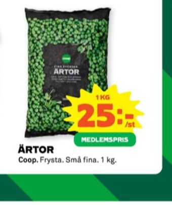 Stora Coop Coop grönsaker erbjuda