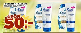 Bonum Matmarknad schampo • balsam erbjuda