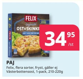 Tempo Felix matpajer erbjuda