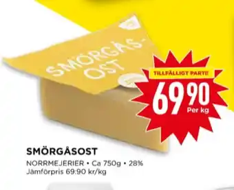 Willys Norrmejerier smörgåsost erbjuda