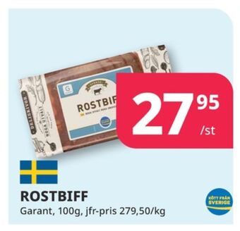 Tempo Garant rostbiff erbjuda