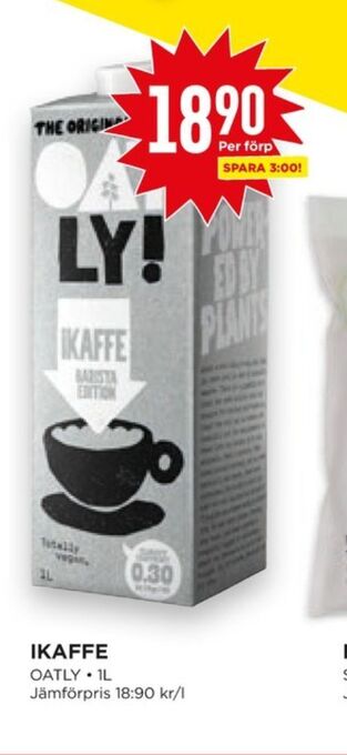 Willys Hemma Oatly ikaffe havredryck erbjuda