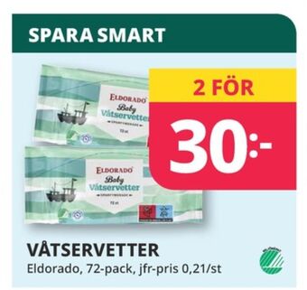 Tempo Eldorado tvättservetter erbjuda