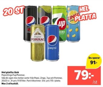 Coop Extra Pepsi läskedryck erbjuda