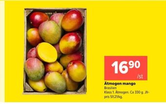 Coop Extra Coop mango erbjuda