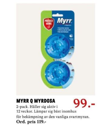Blomsterlandet Myrr myrmedel erbjuda
