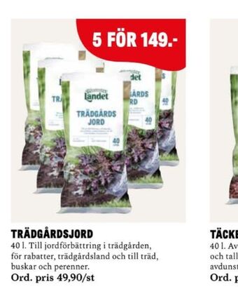 Blomsterlandet Blomsterlandet plantjord erbjuda