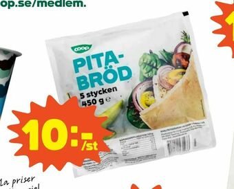 Coop Pitabröd erbjuda