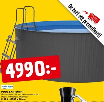 Jem&Fix Swim & fun pool erbjuda