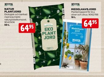 Jem&Fix Rölunda plantjord erbjuda