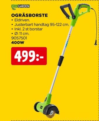 Jem&Fix Garden ogräsborste erbjuda