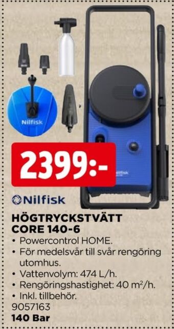 Jem&Fix Nilfisk-alto högtryckstvätt erbjuda