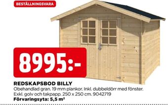 Jem&Fix Habo redskapsbod erbjuda