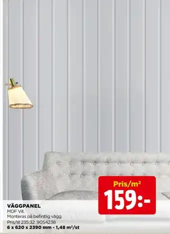 Jem&Fix Nilfisk-alto väggpanel erbjuda