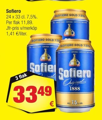 Calle Guld öl erbjuda