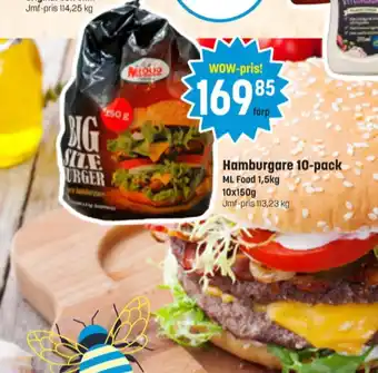Eurocash Ml food hamburgare erbjuda