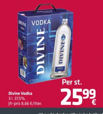 Fleggaard Divine vodka erbjuda